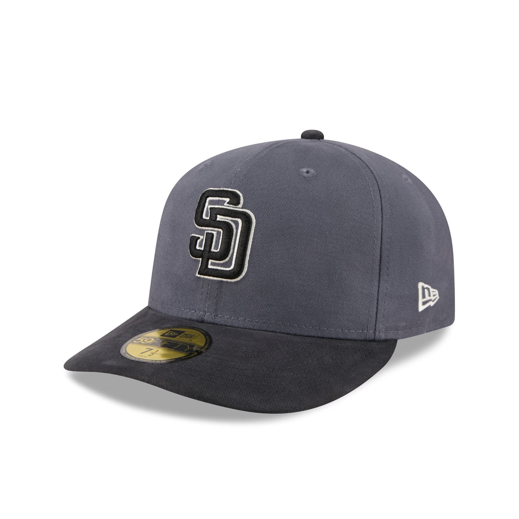 San Diego Padres Snake Scale Logo Low Profile 59FIFTY Fitted Hat