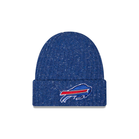 Buffalo Bills Team Stripes Pom Knit Hat
