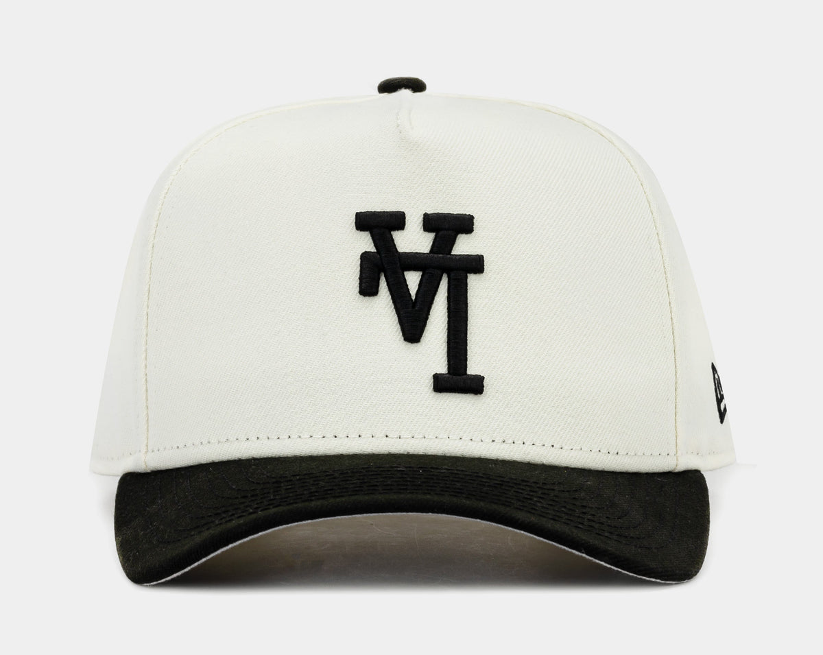 Shoe Palace Exclusive Los Angeles Dodgers Upside 950AF Snapback Mens Hat (White/Black)