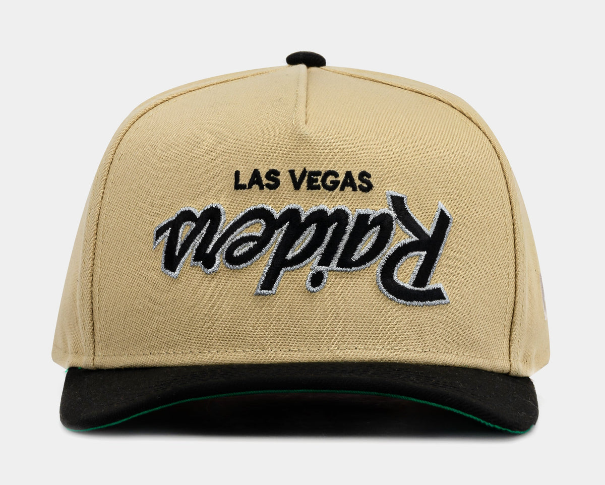 Shoe Palace Exclusive Las Vegas Raiders Gold 2 Tone 950AF Snapback Mens Hat (Gold/Black)