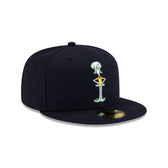SpongeBob SquarePants Squidward Tentacles 59FIFTY Fitted Hat