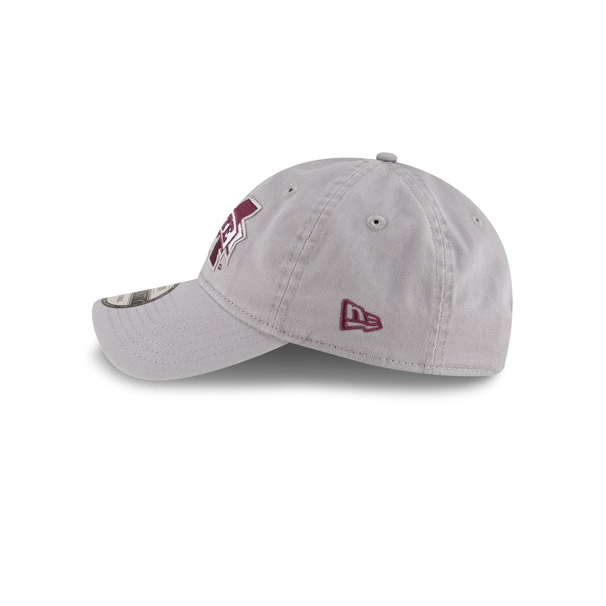 Mississippi State Bulldogs Gray 9TWENTY Adjustable Hat