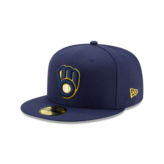 Milwaukee Brewers Authentic Collection Low Profile 59FIFTY Fitted Hat
