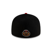 Ohio State Buckeyes Black Scarlet Low Profile 59FIFTY Fitted