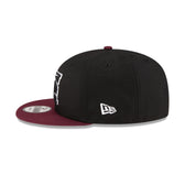 Morehouse Tigers Black Maroon 9FIFTY Snapback Hat