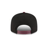 Morehouse Tigers Black Maroon 9FIFTY Snapback Hat