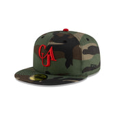 Clark Atlanta Panthers Camo 59FIFTY Fitted Hat