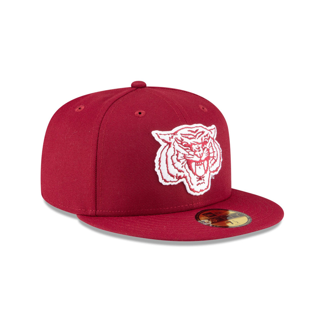Morehouse Tigers Black Maroon 9FIFTY Snapback Hat