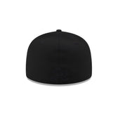 Notre Dame Fighting Irish Black on Black 59FIFTY Fitted Hat