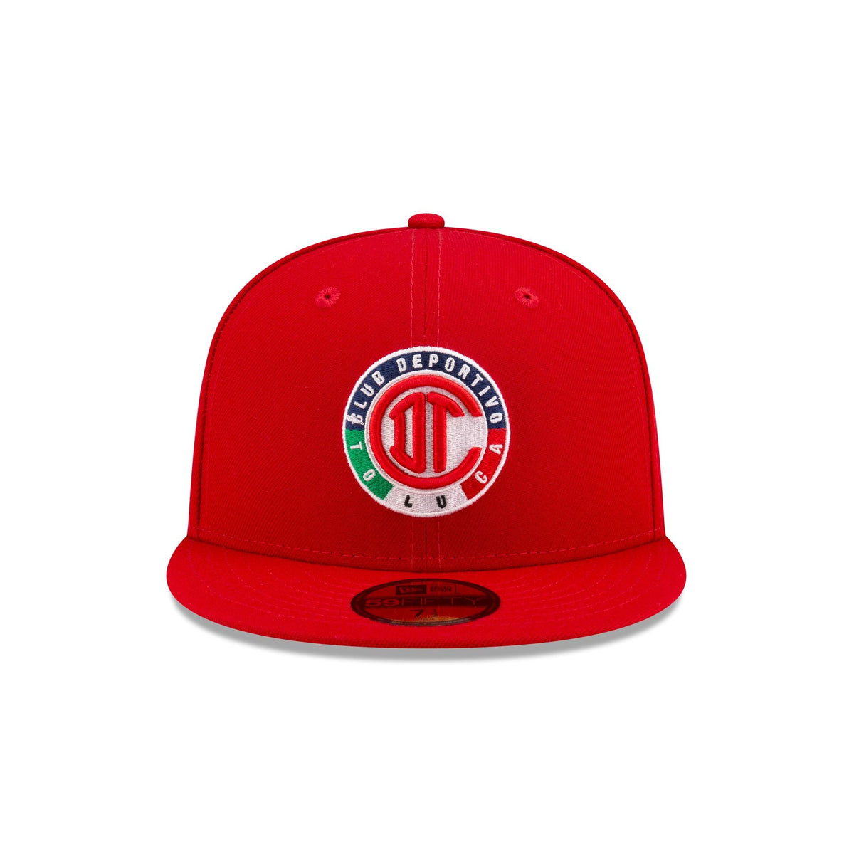 Deportivo Toluca FC Red 59FIFTY Fitted Hat