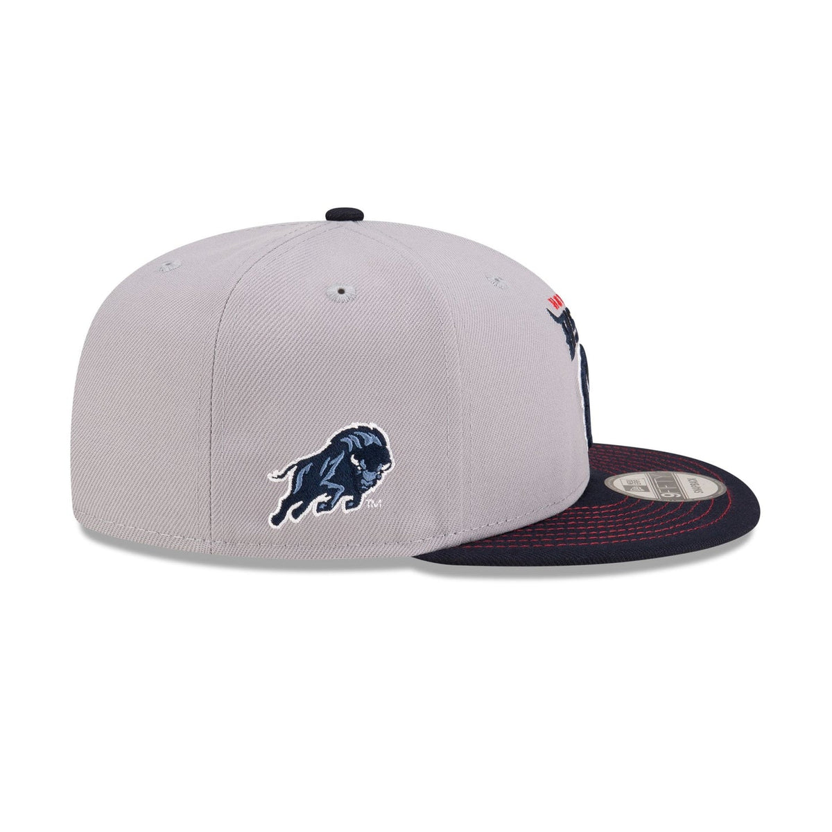 Howard Bison Gray 9FIFTY Snapback Hat