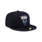 Howard Bison Navy 59FIFTY Fitted Hat