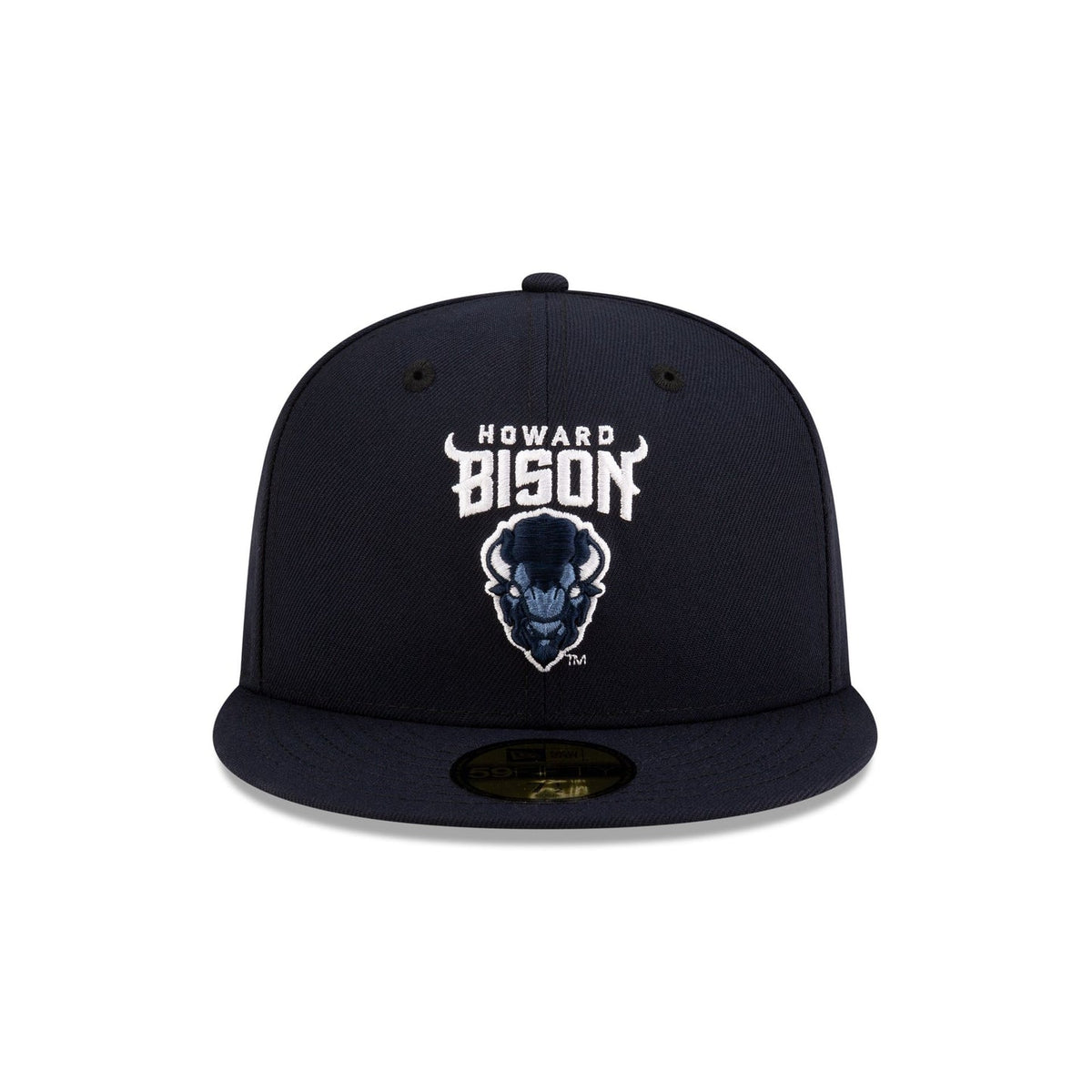 Howard Bison Navy 59FIFTY Fitted Hat