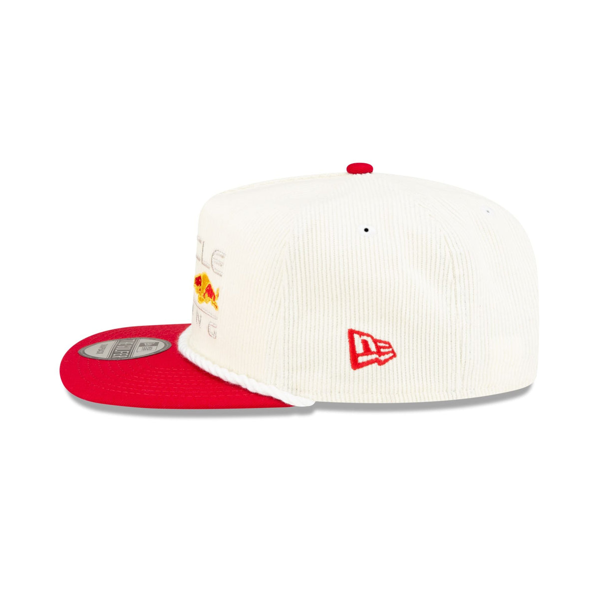 Oracle Red Bull Racing Essential White Corduroy Golfer Hat