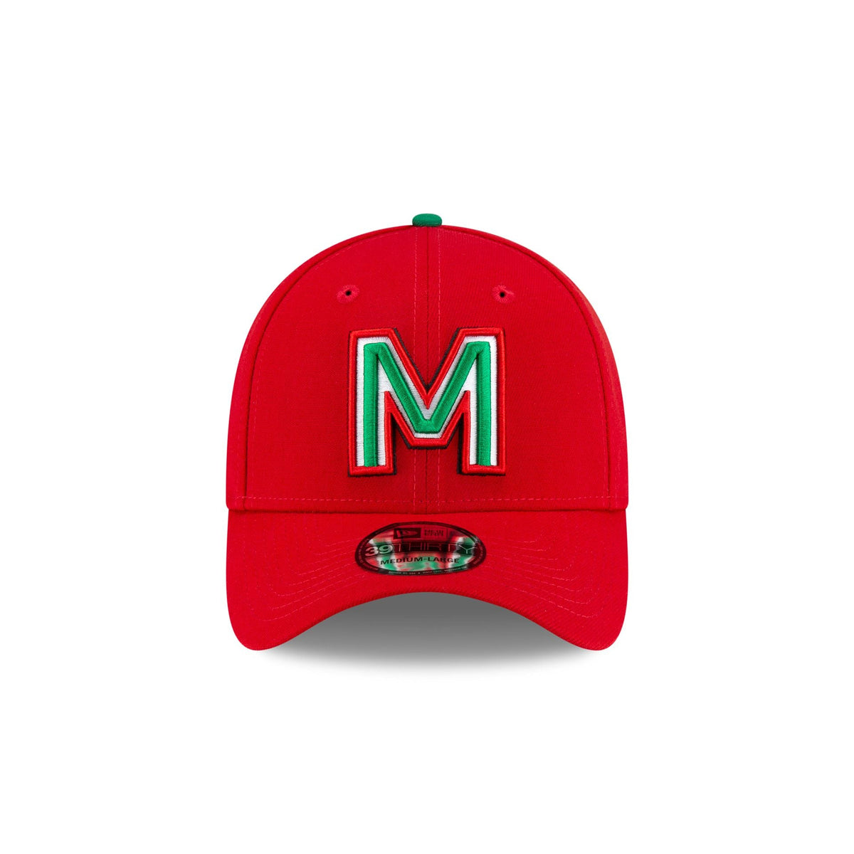 Mexico Caribbean Series Away Red 39THIRTY Stretch Fit Hat