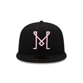 Inter Miami Basic Black 59FIFTY Fitted Hat