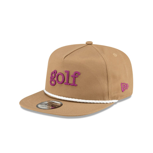 New Era Golf Black Golfer Hat