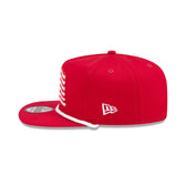 New Era Cap American Flag Red Golfer Hat