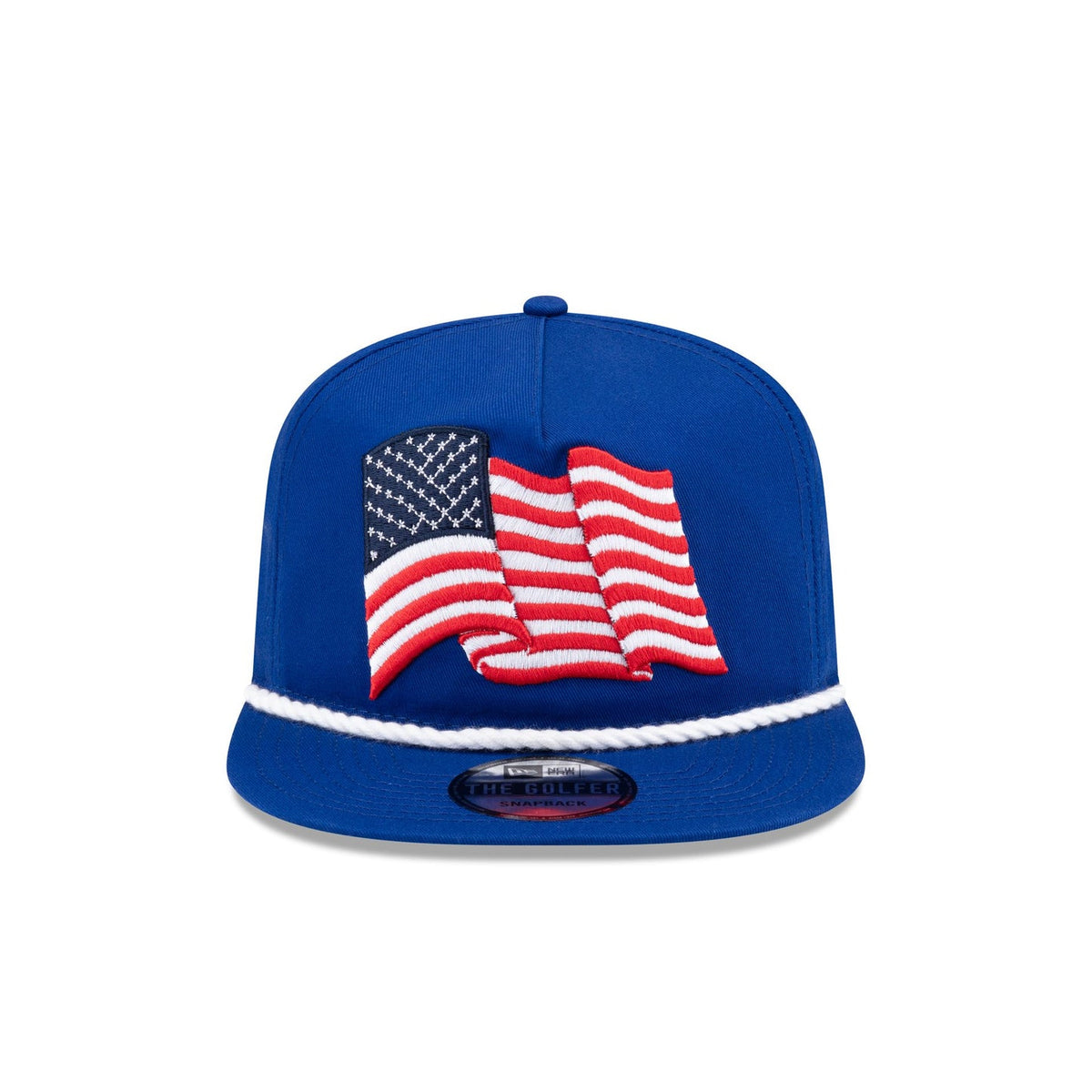 New Era Cap American Flag Blue Golfer Hat