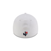 New Era Golf Script White 39THIRTY Stretch Fit Hat