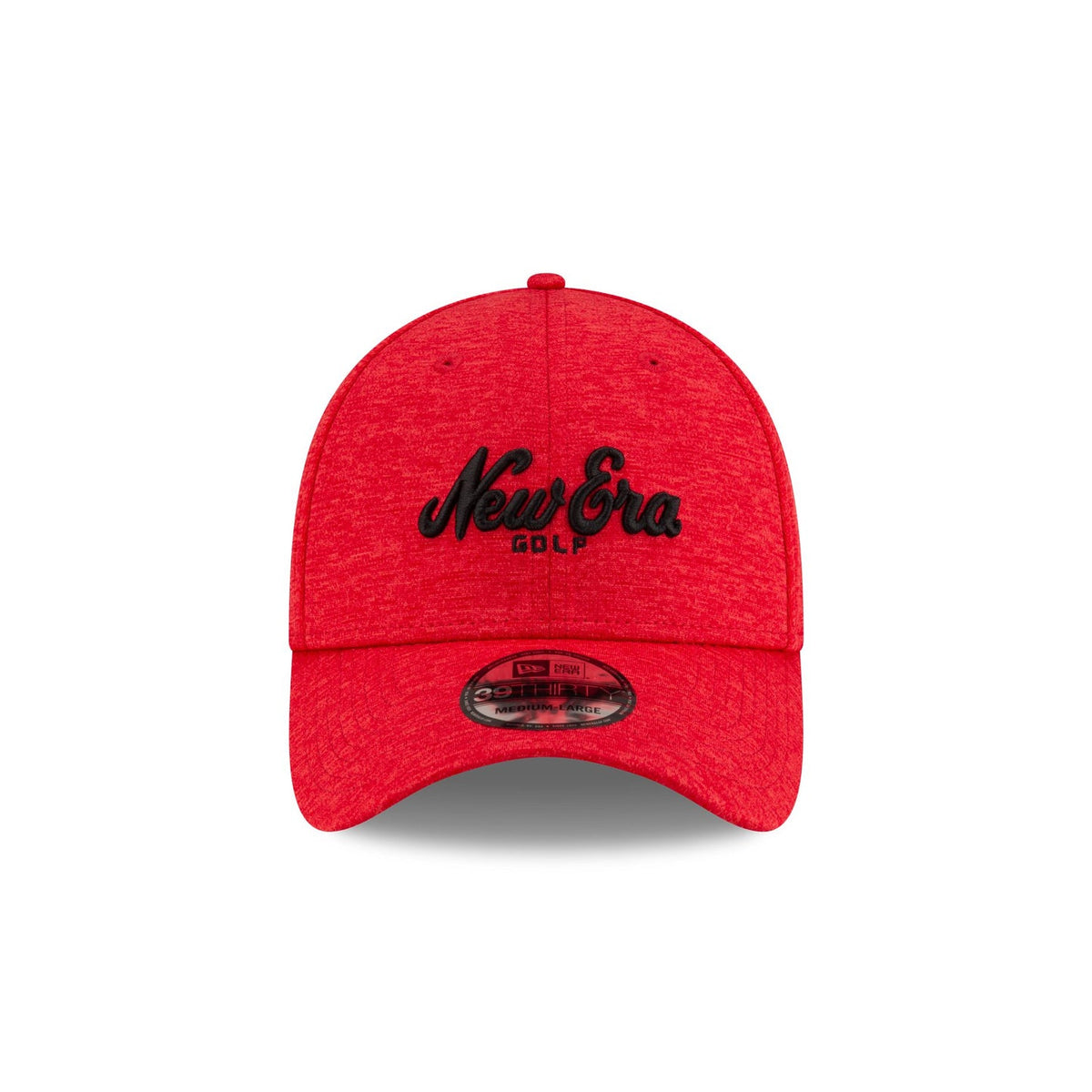 New Era Golf Script Red 39THIRTY Stretch Fit Hat