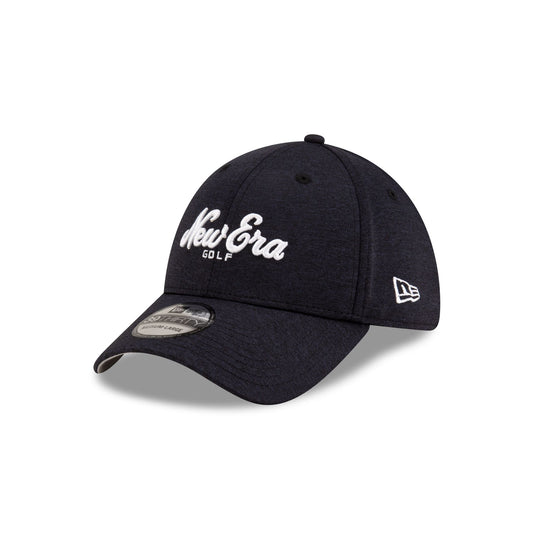 New Era Golf Script White 39THIRTY Stretch Fit Hat