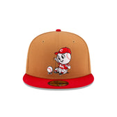 Cincinnati Reds Mini Mascot 59FIFTY Fitted Hat