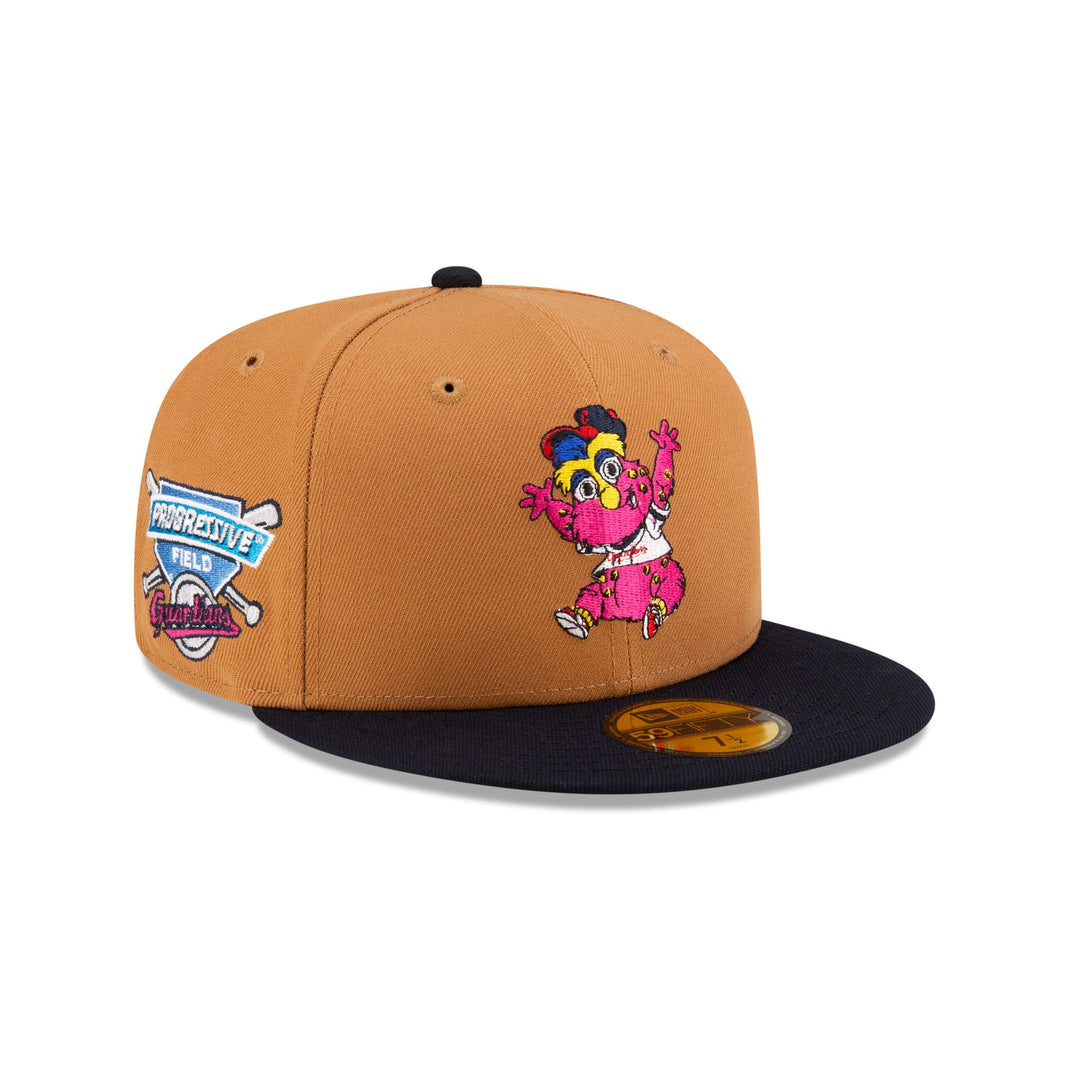 Cleveland Guardians Mini Mascot 9TWENTY Adjustable Hat