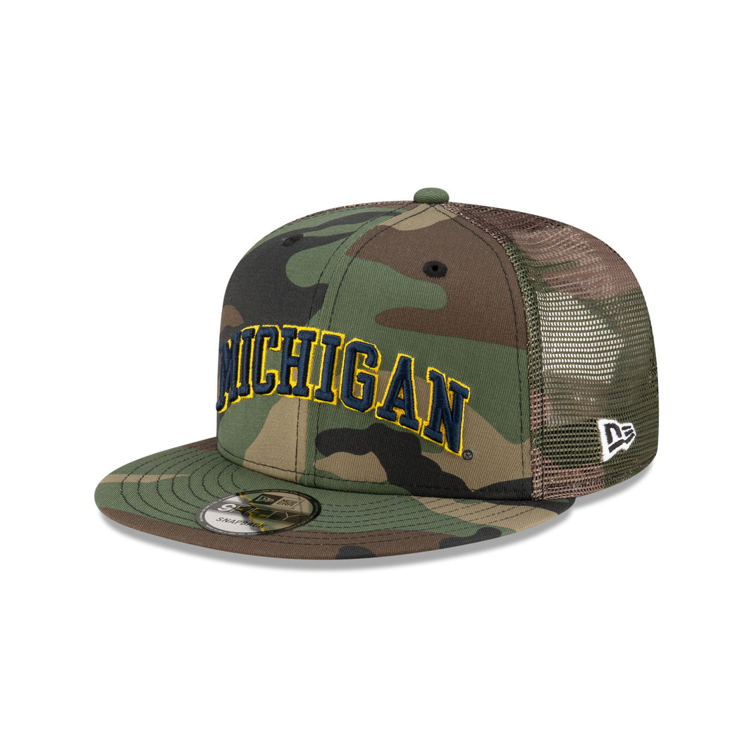 Michigan Wolverines Camel 59FIFTY Fitted Hat