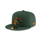 FAMU Rattlers Green 59FIFTY Fitted Hat