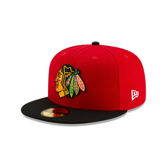 Chicago Blackhawks Team 59FIFTY Fitted Hat