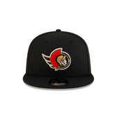 Ottawa Senators Black 9FIFTY Snapback Hat