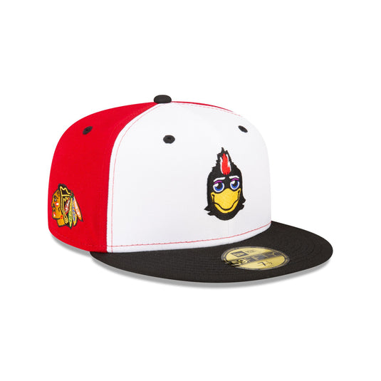Chicago Blackhawks Team 59FIFTY Fitted Hat