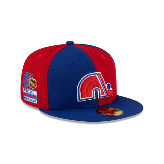 Detroit Red Wings Scarlet Denim Glow 59FIFTY Fitted Hat