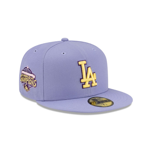 Los Angeles Dodgers Gray Basic 59FIFTY Fitted Hat