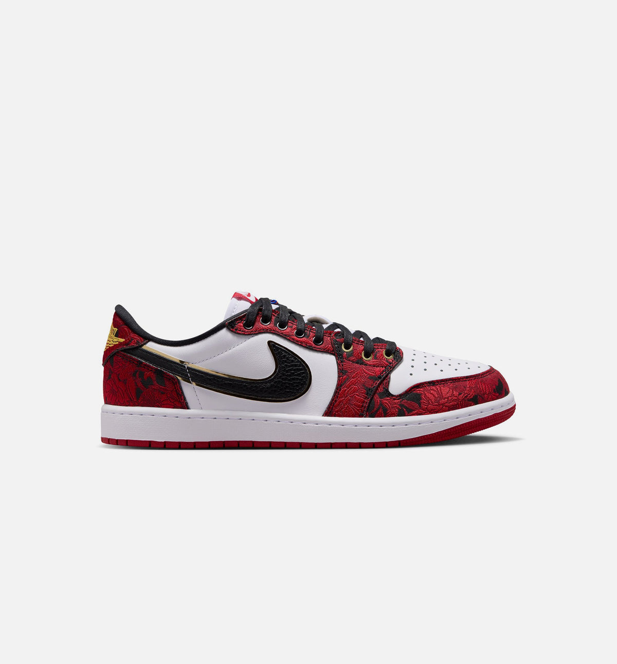 Air Jordan 1 Retro Low OG Garden Mens Lifestyle Shoe - Black/Varsity Red/Summit White