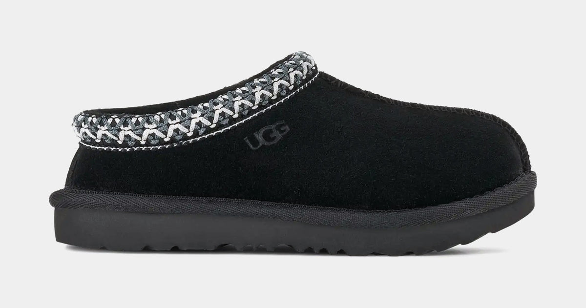 Tasman II Slipper Grade School Sandals (Black)