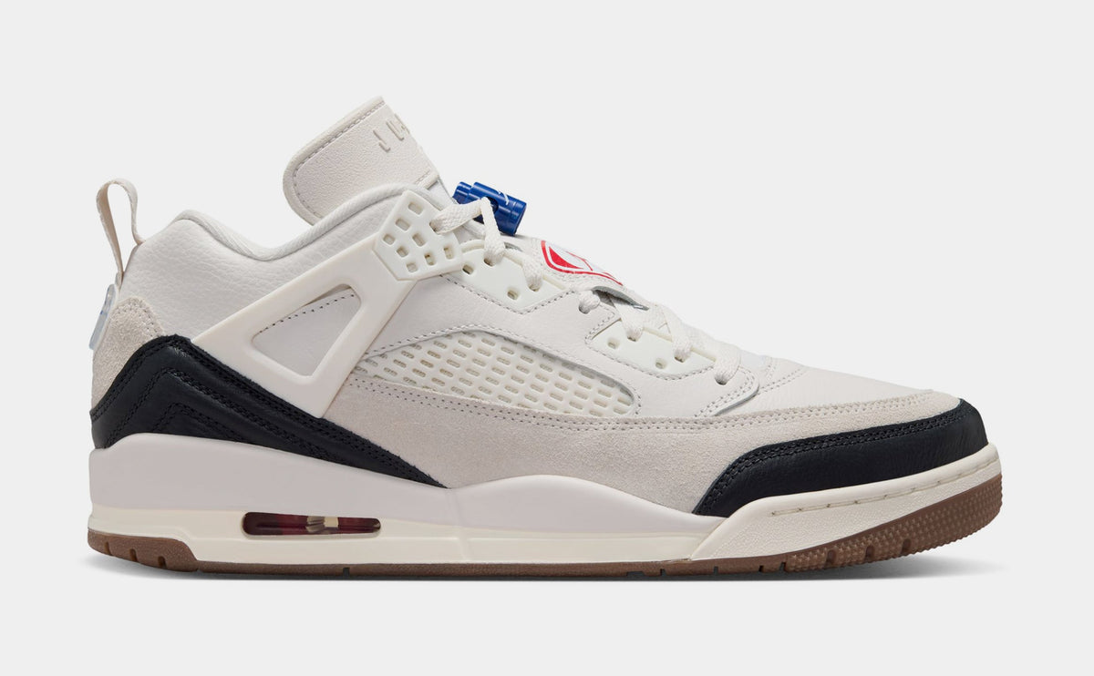 Spizike Low FC Mens Basketball Shoes (Phantom/University Red/Sail/Old Royal)