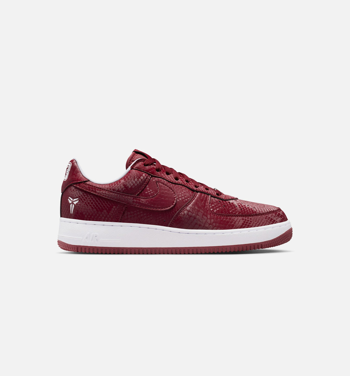 Kobe Air Force 1 Low Merion Mens Lifestyle Shoe - Team Red/White