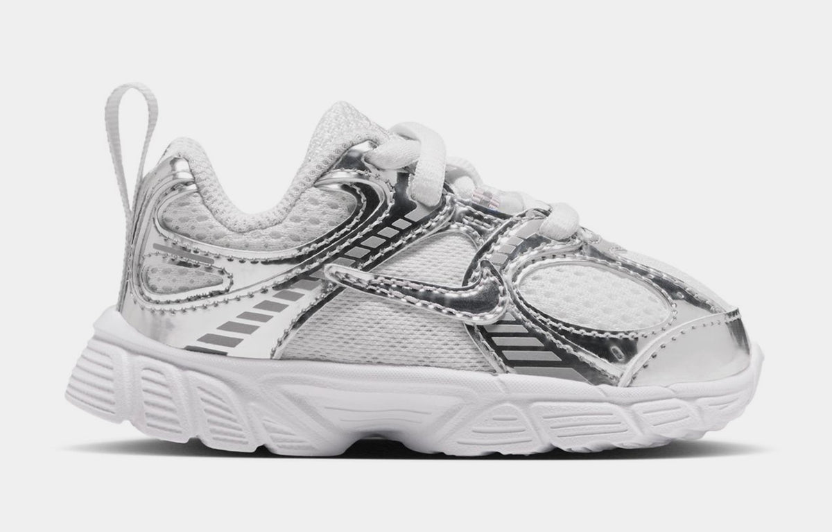V5 RNR Infant Toddler Running Shoes (Off-White/Vast Grey/Silver Lilac/Metallic Silver)
