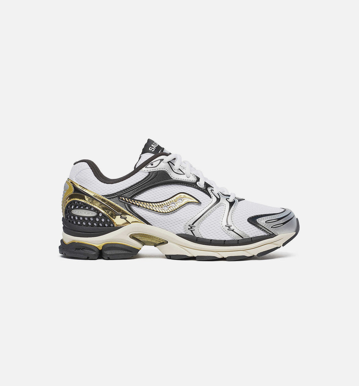 Triumph 4 Mens Lifestyle Shoe - White/Gold