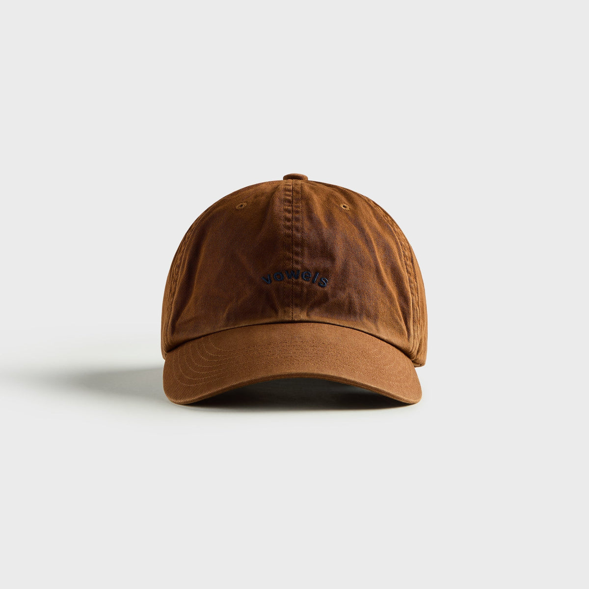 vowels Classic Logo Cap - Brown