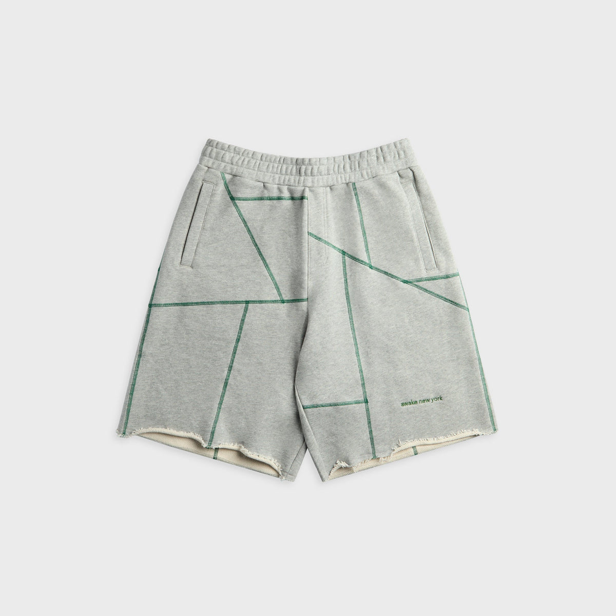 Awake NY Campus Shorts - Heather Grey