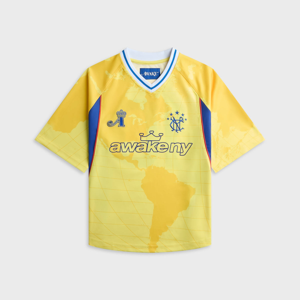 Awake NY Mundial Crown Jersey - Yellow