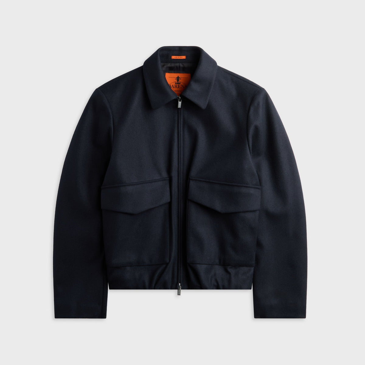 Barena Ovidio Caramal Coat - Navy