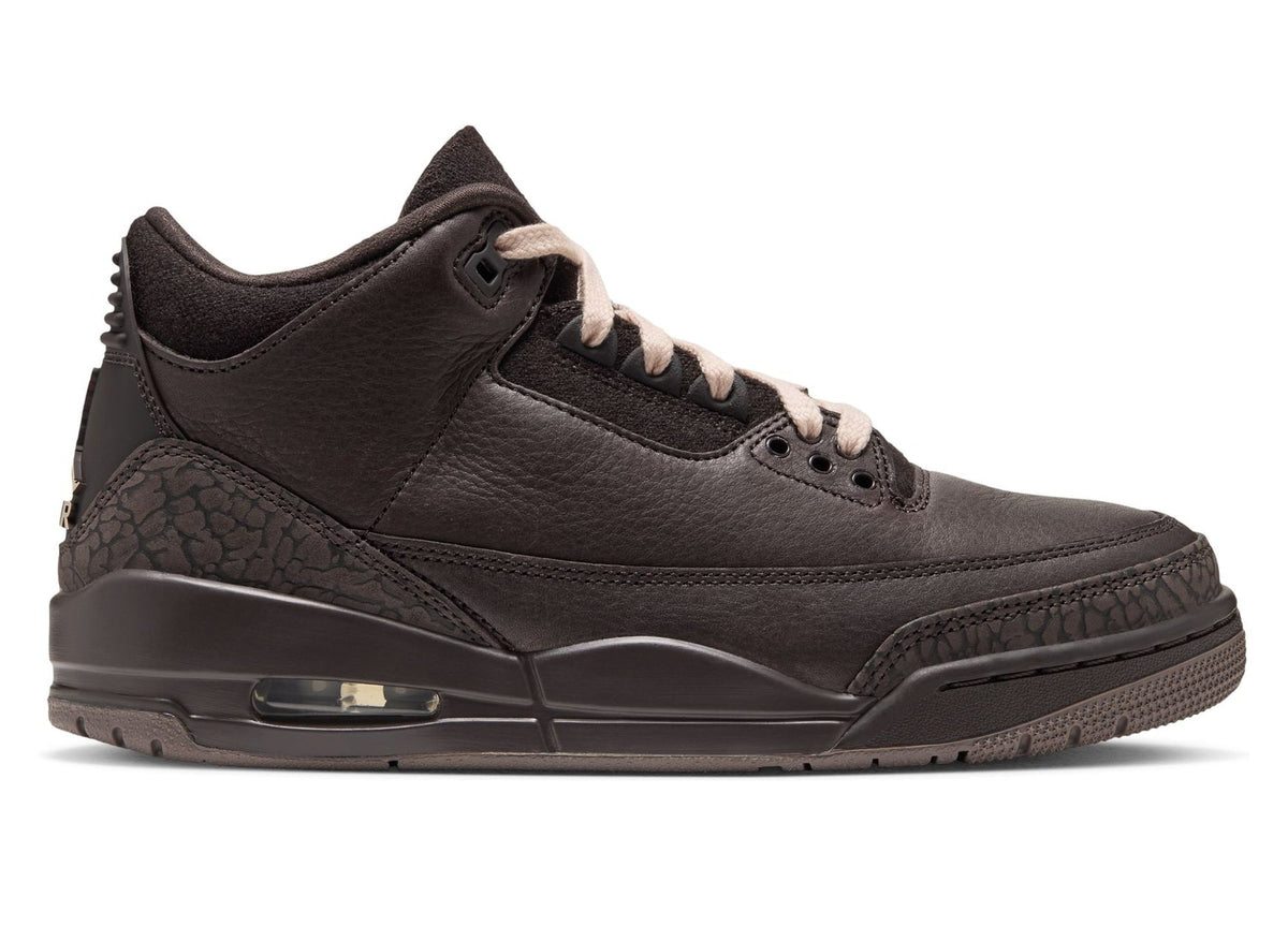 Women’s Air Jordan 3 Retro “Fireside” in Velvet Brown / Pearl White