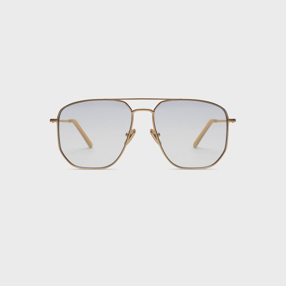 Elisa Johnson Celine Sunglasses - Gold Metal