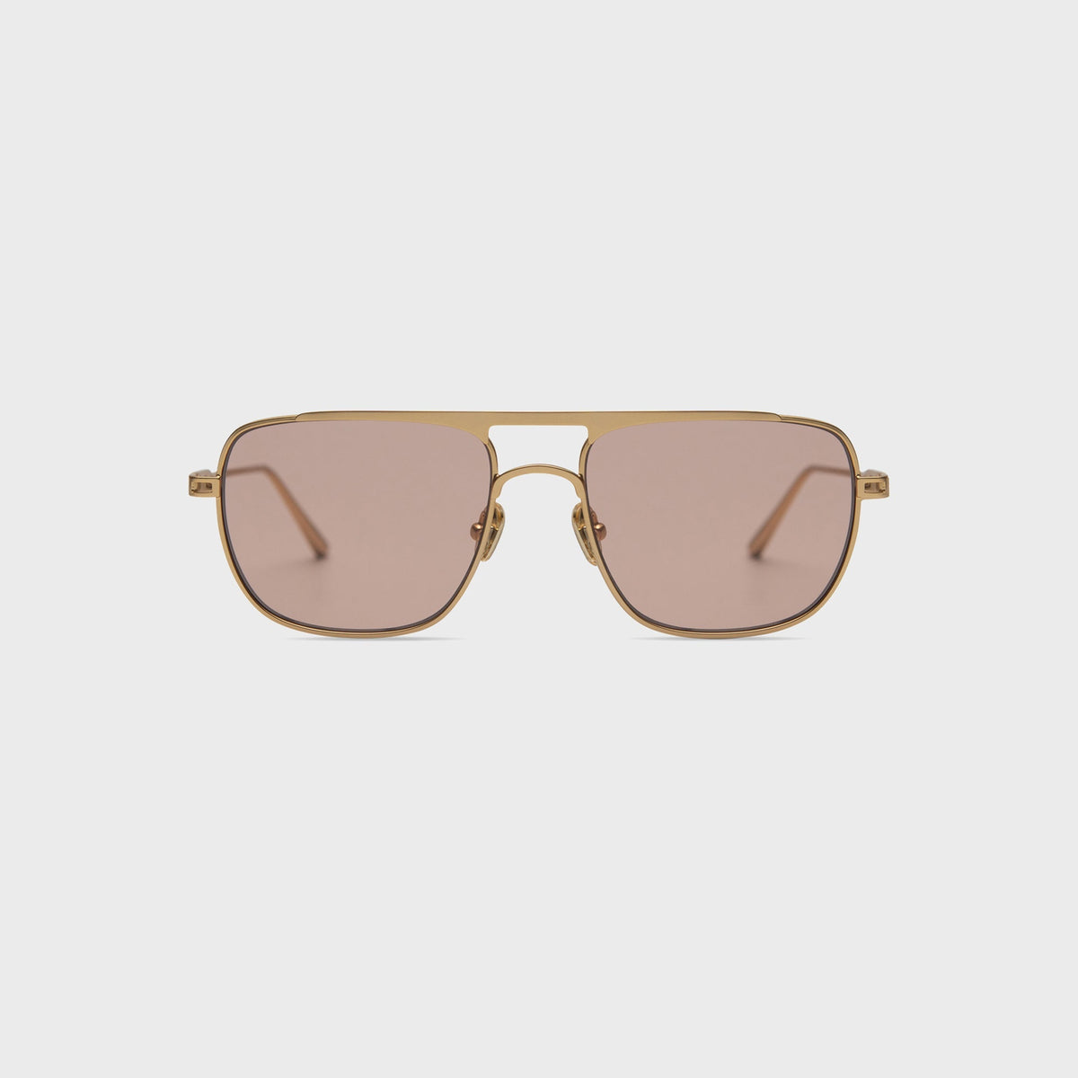 Elisa Johnson Jane Sunglasses - Gold / Amber
