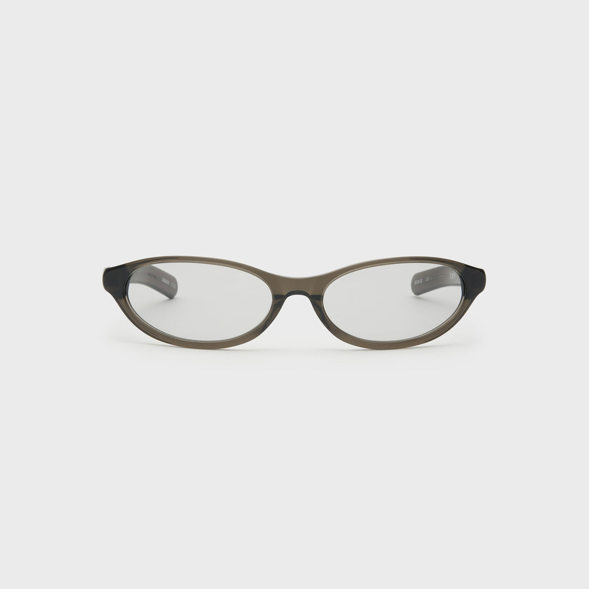Flatlist Olympia Sunglasses - Crystal Warm Grey / Light Grey