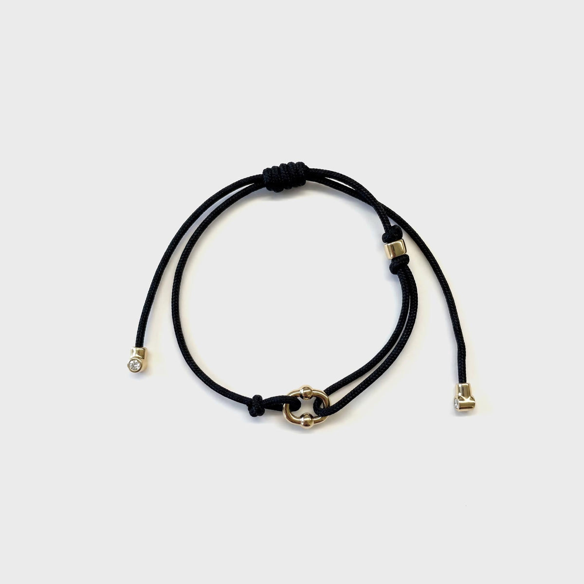 Greg Yuna Umlaut Adjustable Cord Bracelet - Gold
